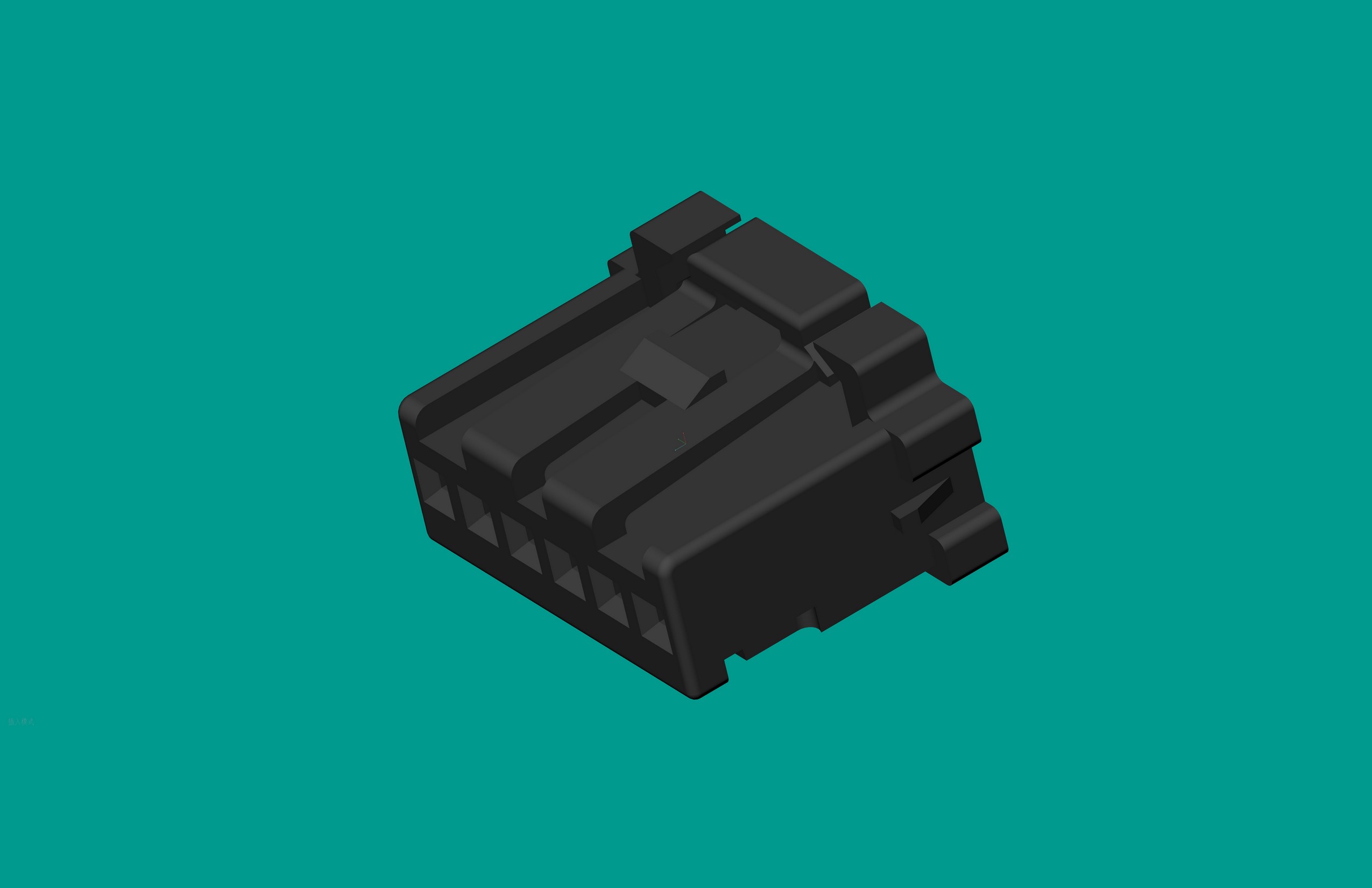 2.0間距，PNIRP-06V-S黑色