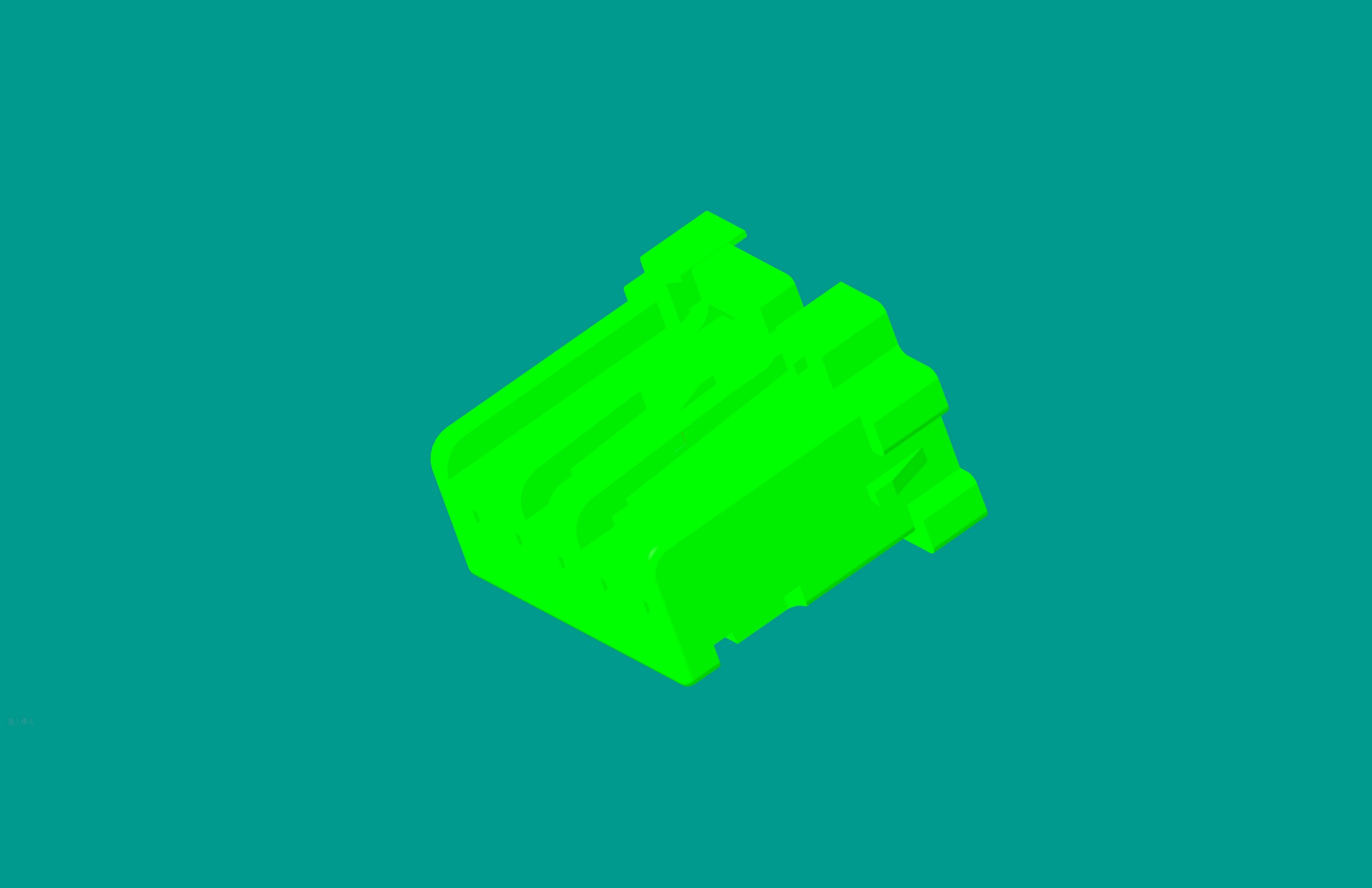 2.0間距，PNIRP-05V-S綠色