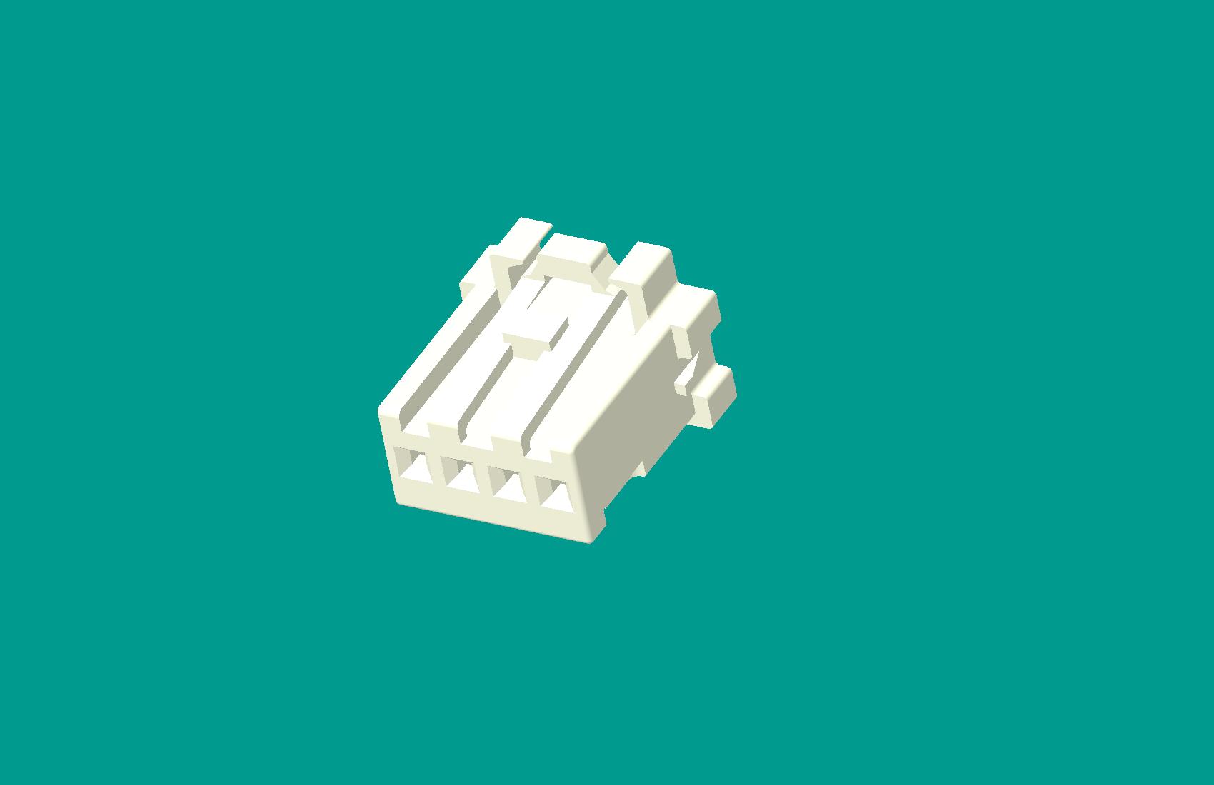 2.0間距，PNIRP-04V-S本色-高灼熱絲