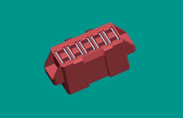 2.0mm跳線帽紅色（25號帽子）