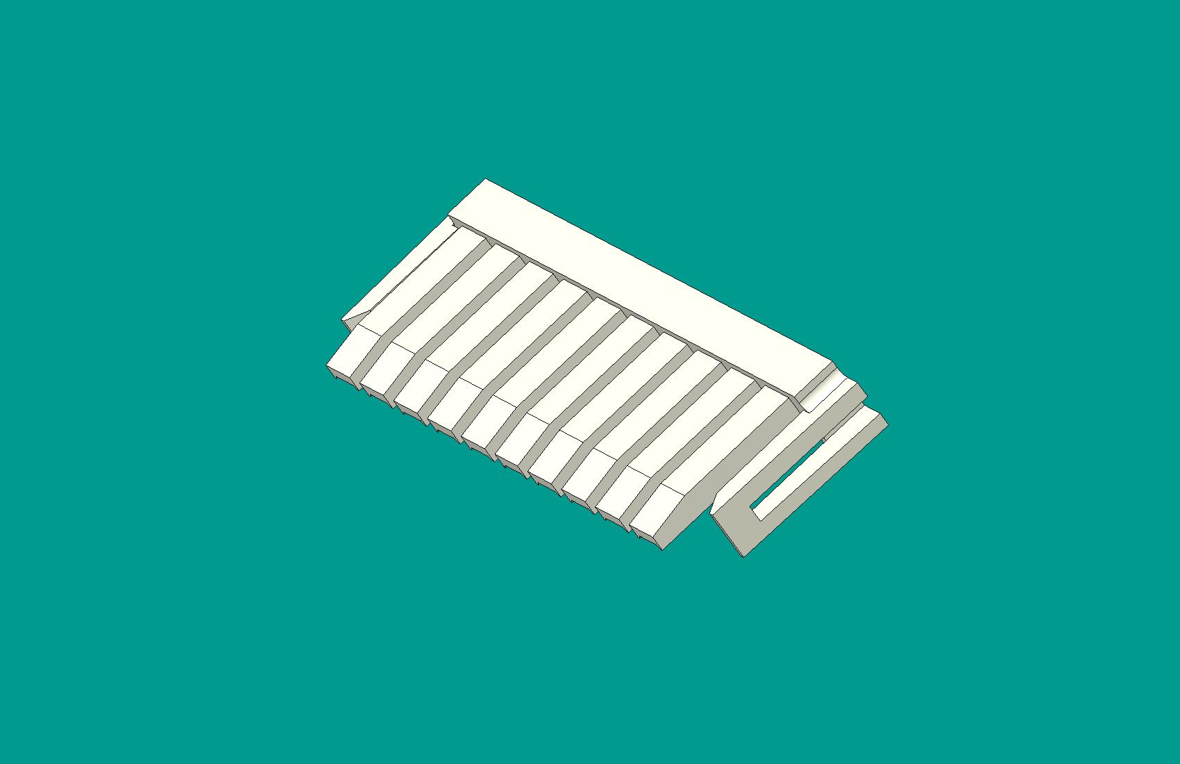 2.0間距，PNIS-10V鎖片