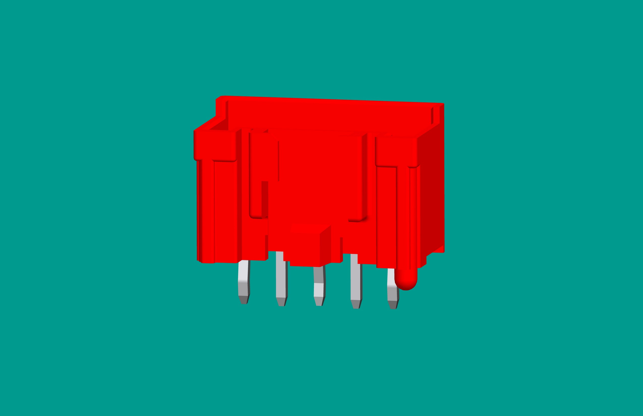SDL-5A低腳紅色/PA66高灼熱絲+25GF