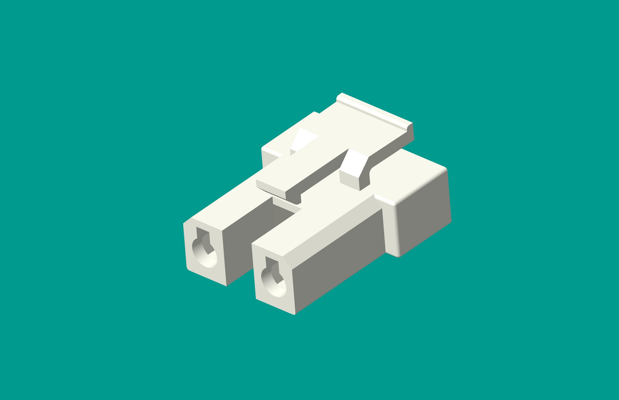 2.1洗衣機(jī)塑件-2孔白色